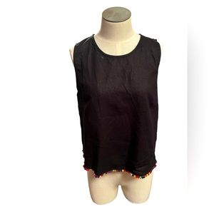 Brand new with tags BCBG Generation Pom Pom sleeveless top size M